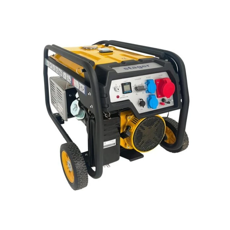 Stager FD 10000E3R Automatic Generator, open-frame 8.5kW, trifazat, benzina, pornire electrica