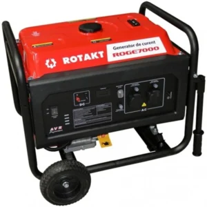 Generator de curent Rotakt ROGE7000 putere 6.8 kW monofazat benzina AVR