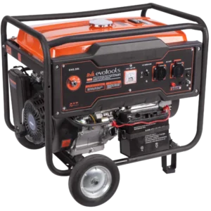Generator benzina Evotools GG 5500A, 5000 W continuu, motor OHV 10.7 CP, regulator tensiune