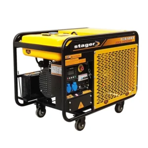 Generator STAGER YDE12E3 1158000012E3, open frame, 9.6 kW, trifazat, diesel, pornire la cheie
